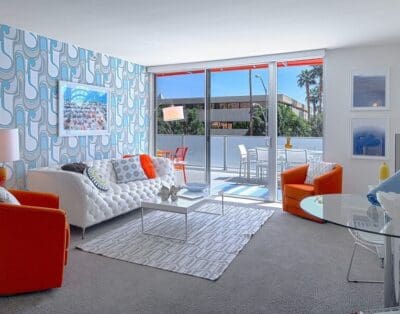 Rent Apartment Cream Mitten Palm Springs