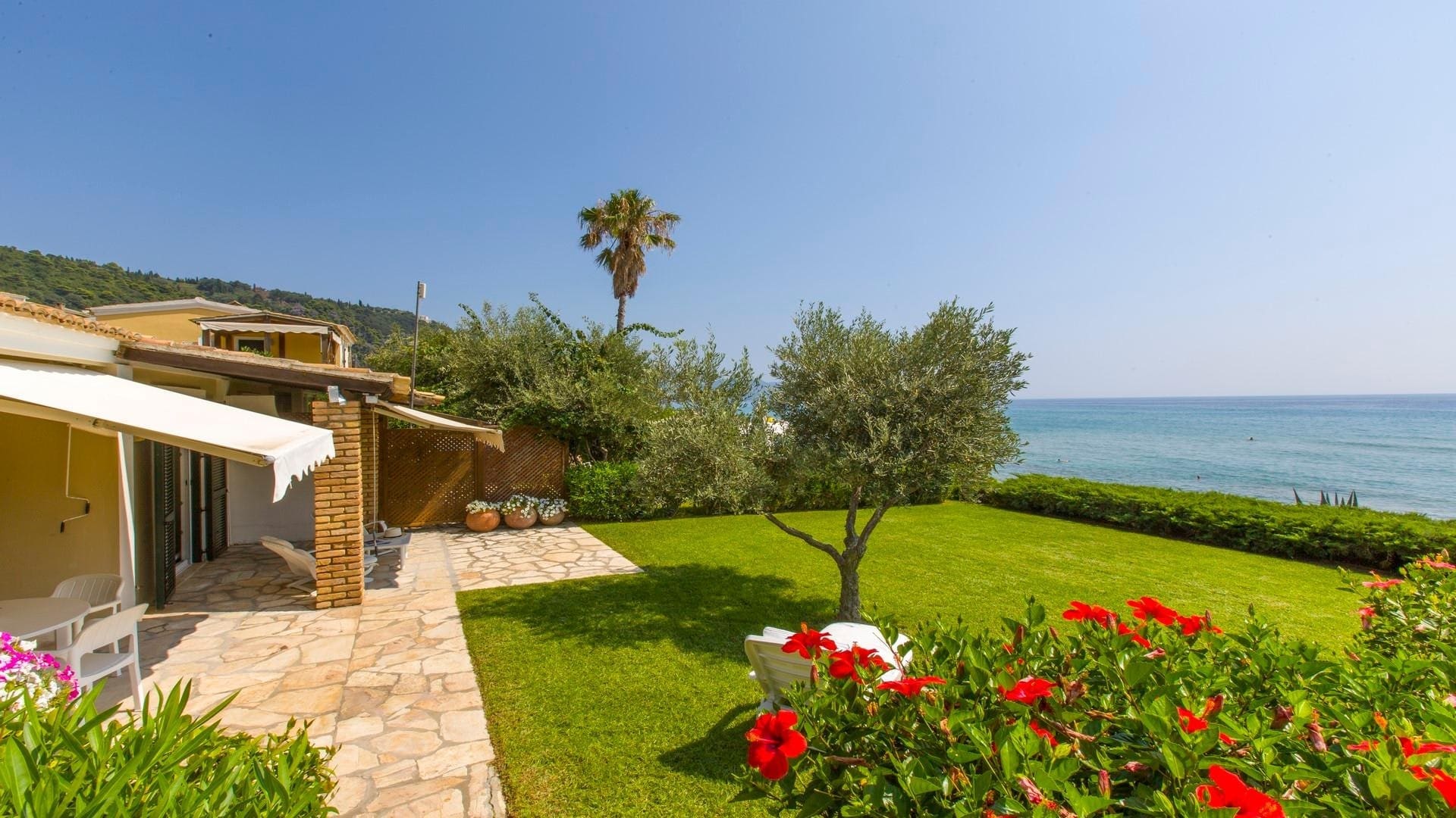 Rent Apartment Ochre Peppermint Corfu
