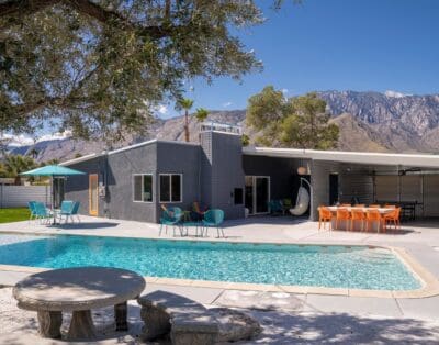 Rent Villa Black Moluccella Palm Springs