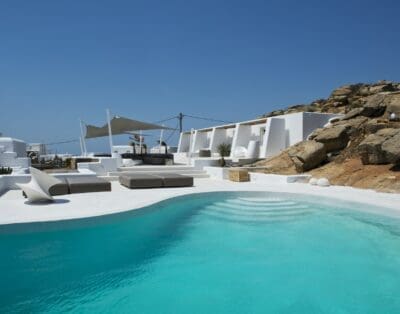 Rent Villa Blue-Gray Jasmine Mykonos