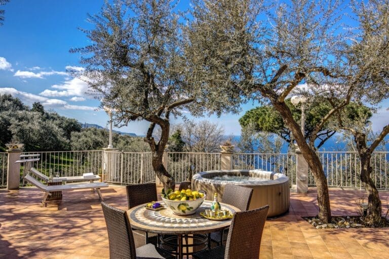 Rent Villa Burgundy Fire Amalfi Coast