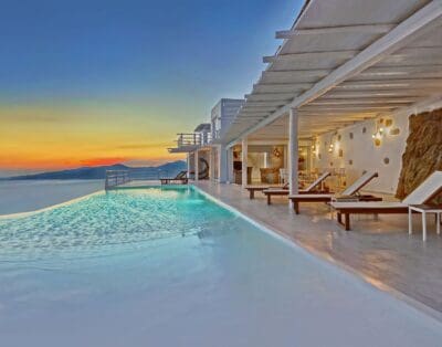 Rent Villa Citrine Gordonia Mykonos