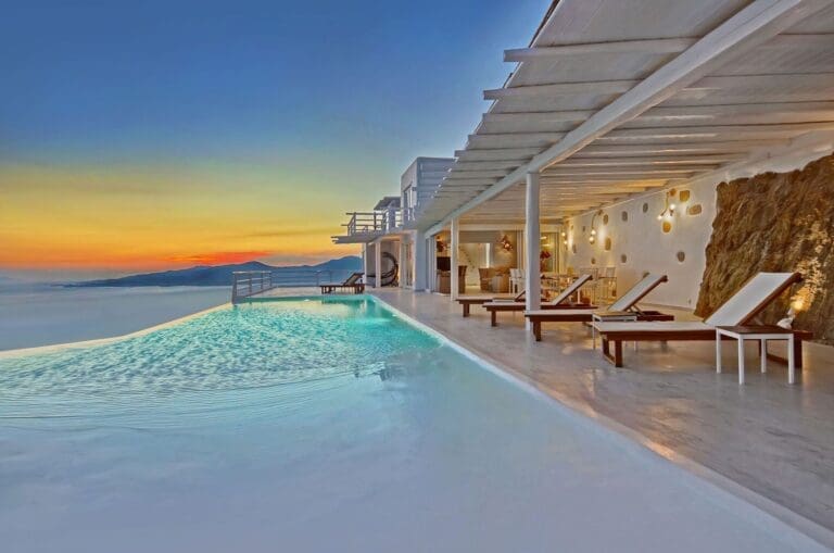 Rent Villa Citrine Gordonia Mykonos