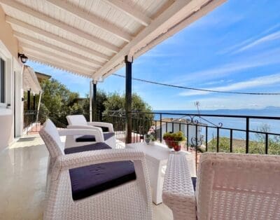 Rent Villa Dogwood Zebra Marble Greece