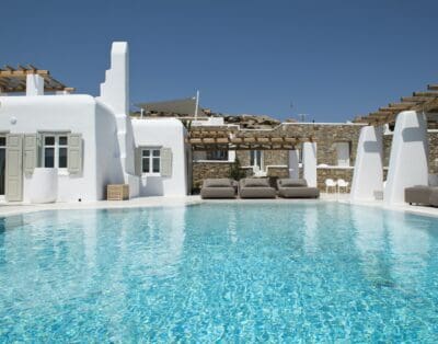 Rent Villa Flax Narcissus Mykonos