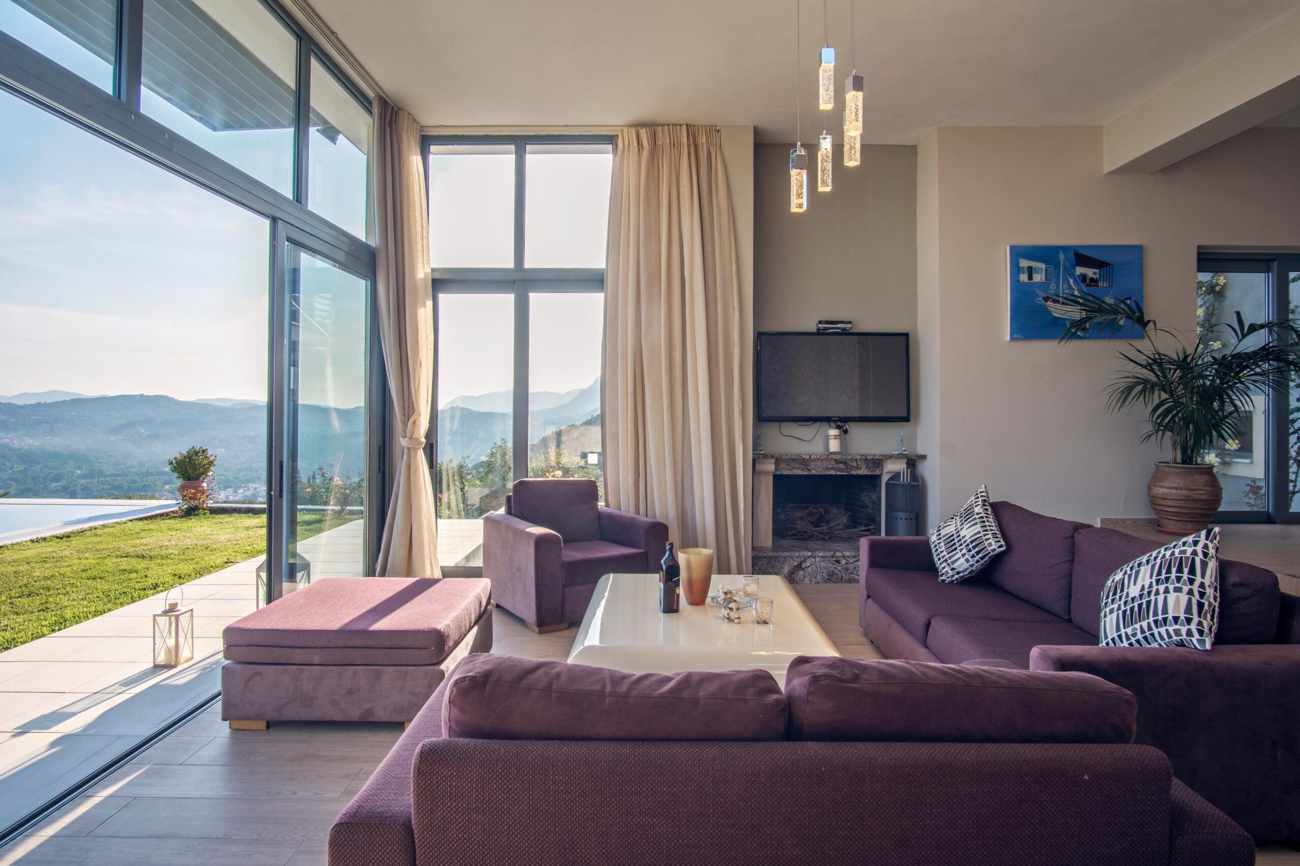 Rent Villa Fluorescent Firebell Corfu