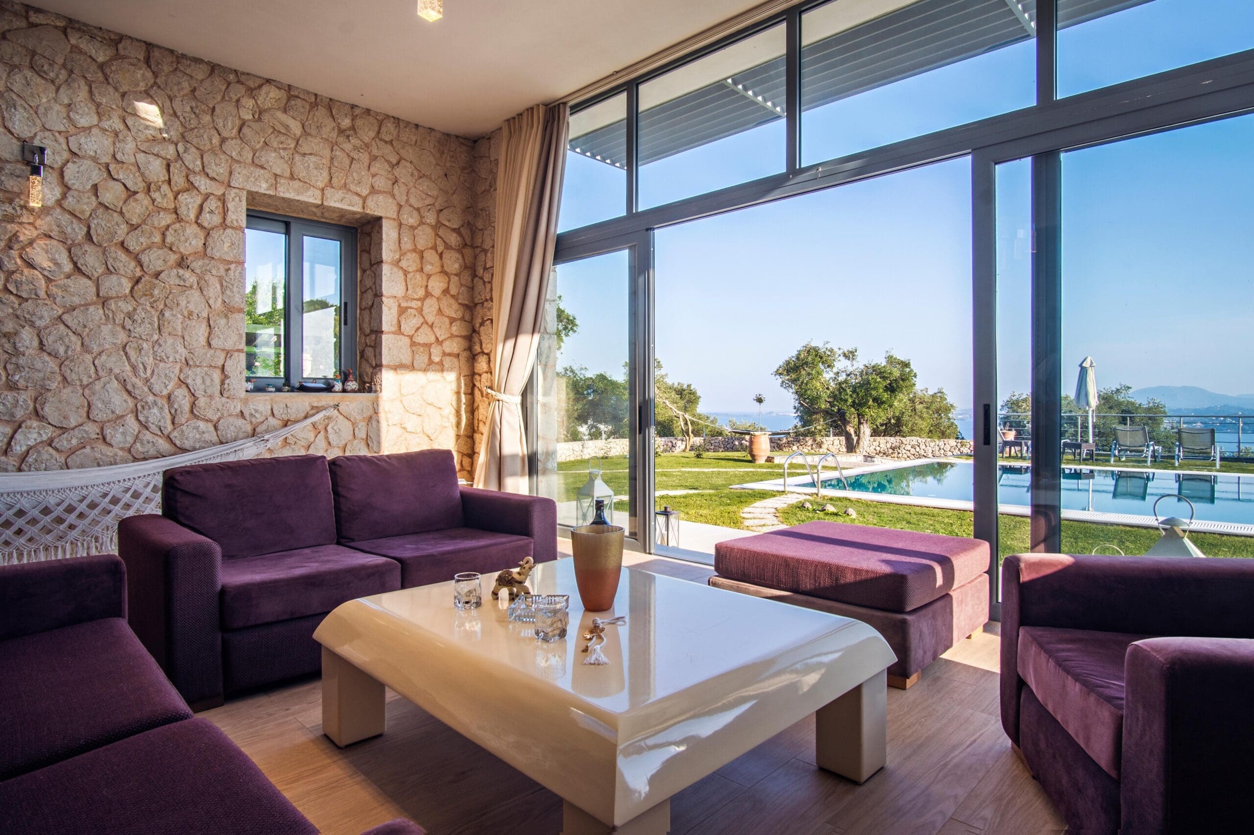Rent Villa Fluorescent Firebell Corfu