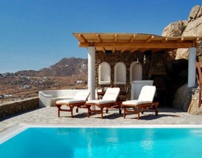 Rent Villa Granite Jicaro Mykonos