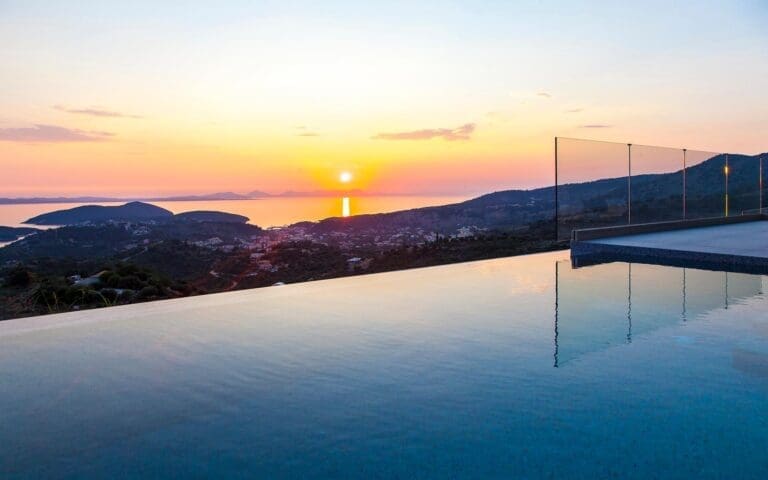 Rent Villa Mellow Lava Stone Greece