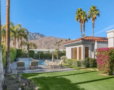 Rent Villa Melon Lava Stone Palm Springs