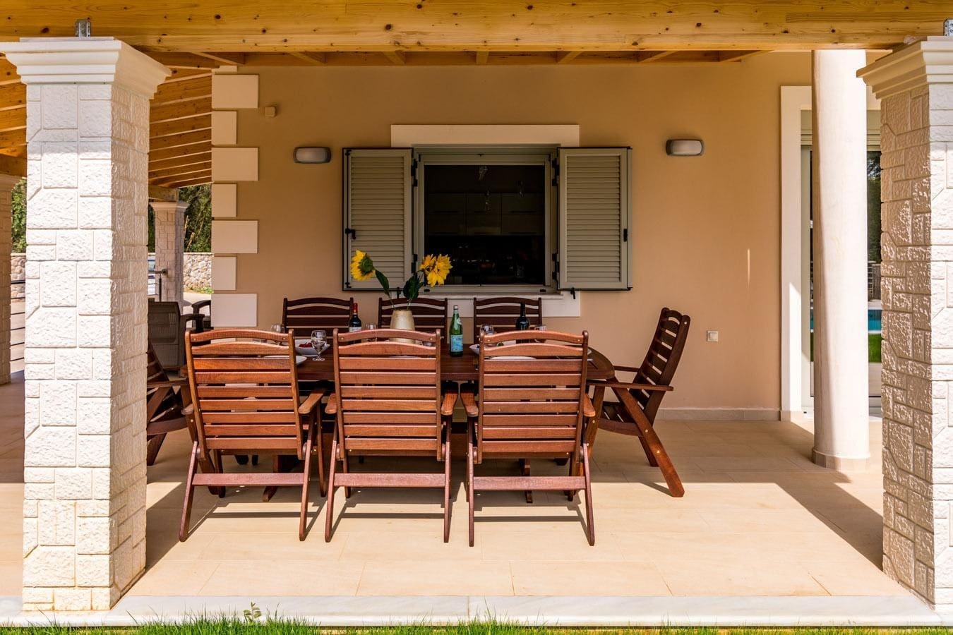 Rent Villa Mexican Pepperwood Corfu