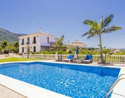 Rent Villa Orange-Yellow Spray Spain