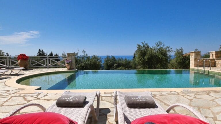 Rent Villa Perspective Tympanic Greece