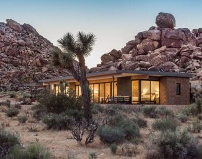 Rent Villa Ribbon Shower Joshua Tree National Park