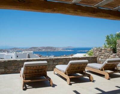 Rent Villa Sea Breadfruit Mykonos