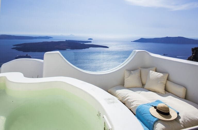 Santorini Blue Greece