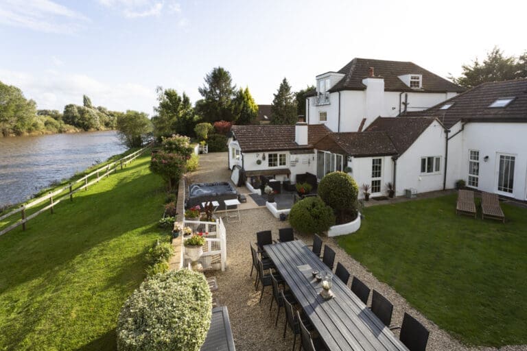 River Severn Mansion Estate United Kingdom