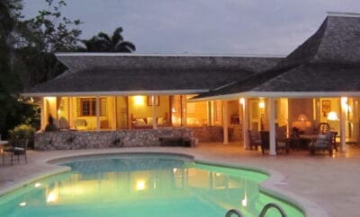 Sunset on the Beach at the Tryall Club Jamaica