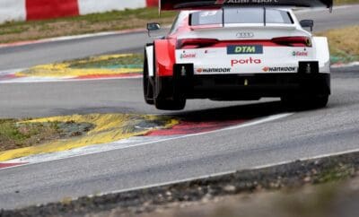 Audi RS 5 DTM on the Nürburgring Grand Prix Circuit