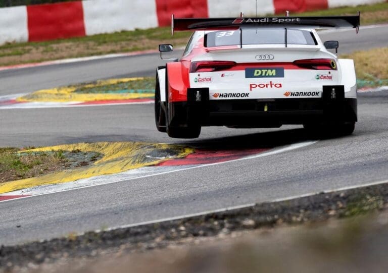Audi RS 5 DTM on the Nürburgring Grand Prix Circuit