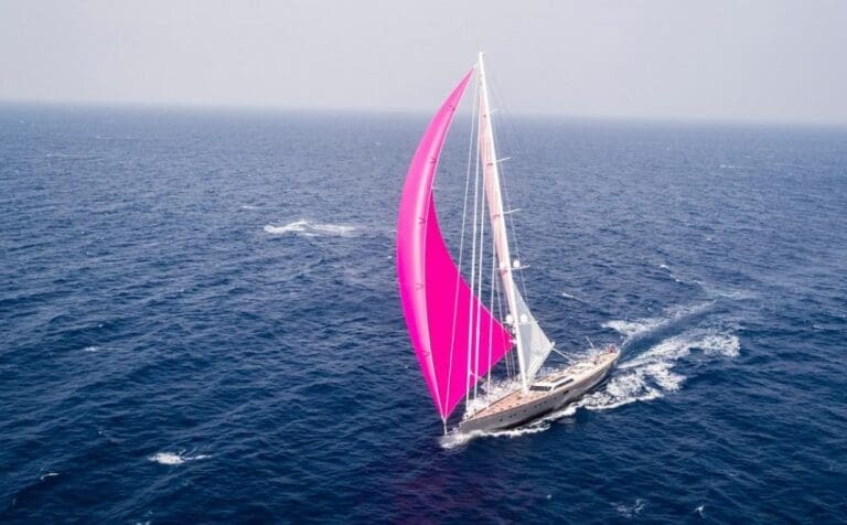 Baltic 175 Pink Gin: The Largest Carbon Fibre Yacht In The World