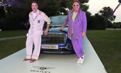 Bentley Flying Spur First Edition Auctioned At Elton John Aids Foundation Midsummer Gala