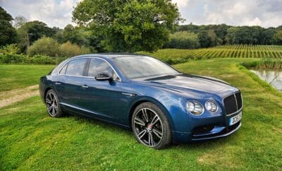 Bentley Flying Spur V8 S Bluebell Vineyard Estates Hindleap Tour