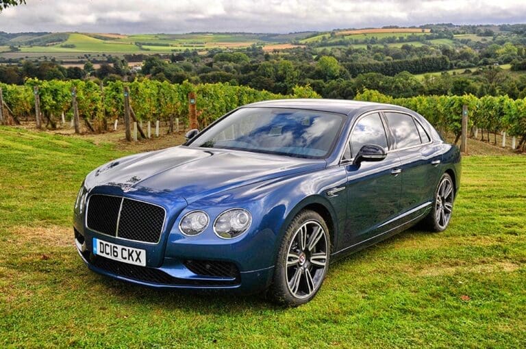 Bentley Flying Spur V8 S Exton Park Vineyard English Wine Tour