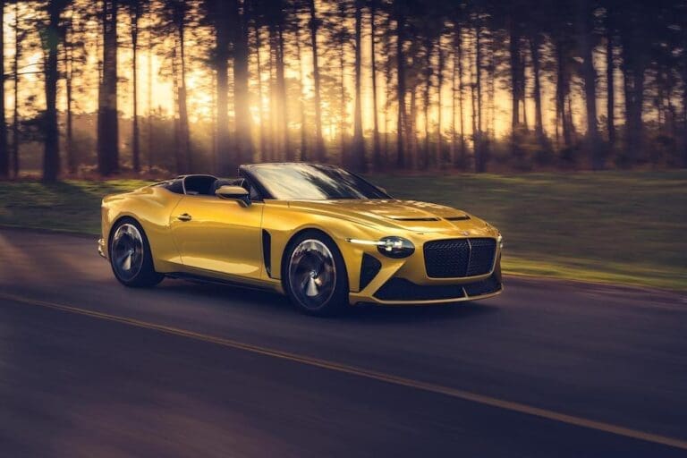 Bentley Reveal The New 2 Door Bacalar Convertible Grand Tourer