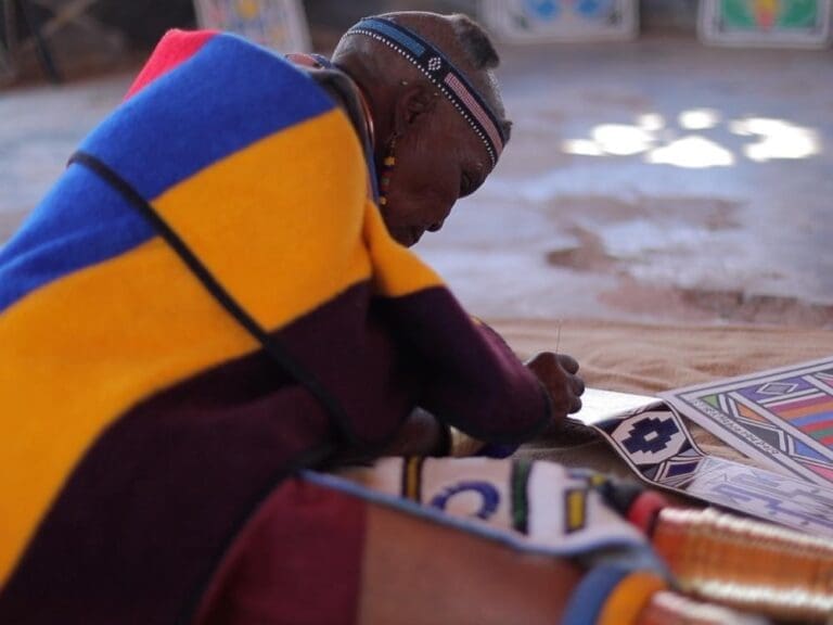 Celebrated Artist Esther Mahlangu's Unique Rolls Royce Phantom