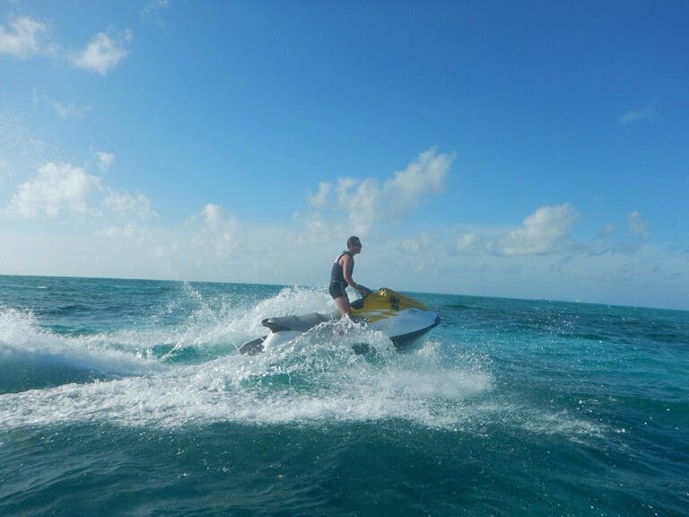 Dive and Sail Kanifushi Maldives JetSki Dolphin Safari, JetLev Water Jetpack & Monoski