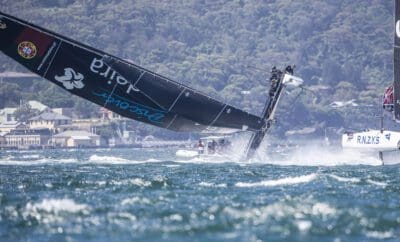 Exteme Sailing Capsize In Sydney