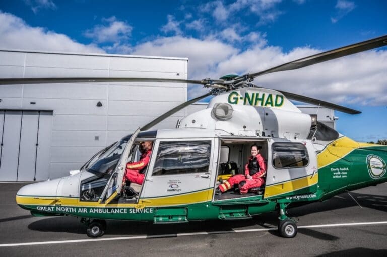 Heroes of Our Time 1: Great North Air Ambulance Service Helicopter Rescue Tour