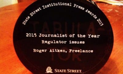 International eXcellence Journalist Wins State Street Press Prize