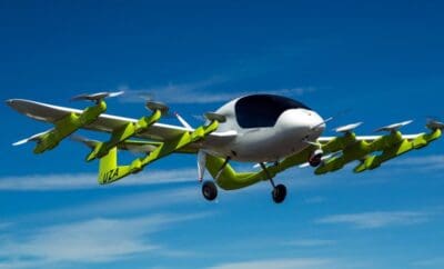 Larry Page Announces All Electric Self Flying VTOL Taxi