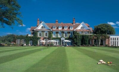 Lord and Lady at Chewton Glen Hotel