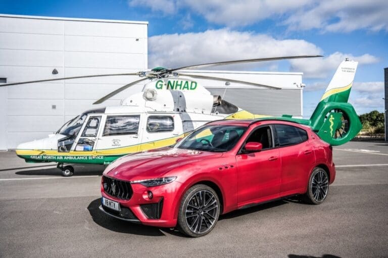 Maserati Levante Trofeo Review & Tour Of GNAAS Helicopter Rescue