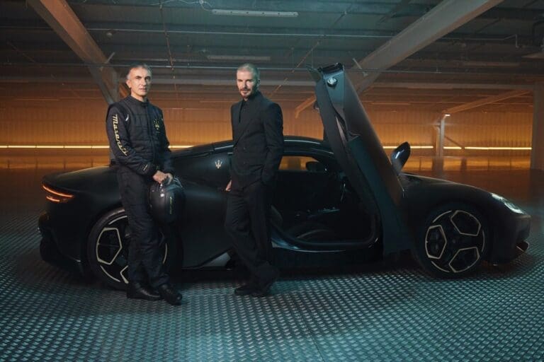 Maserati Unveils the MC20 Notte Limited Edition Supercar With David Beckham