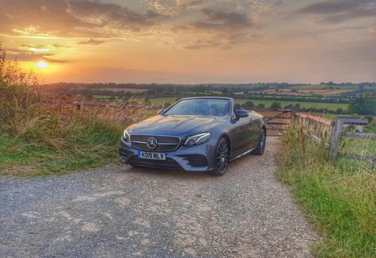 Mercedes E220d convertible AMG line