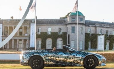 New Lexus LC Convertible At Goodwood