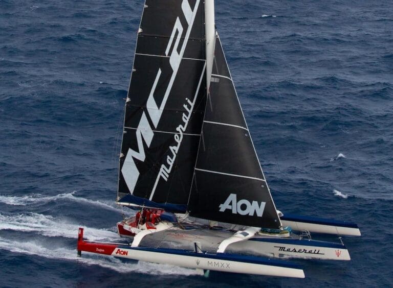 New Maserati Super Sports Car MC20 announced With Maserati Multi 70 Trimaran