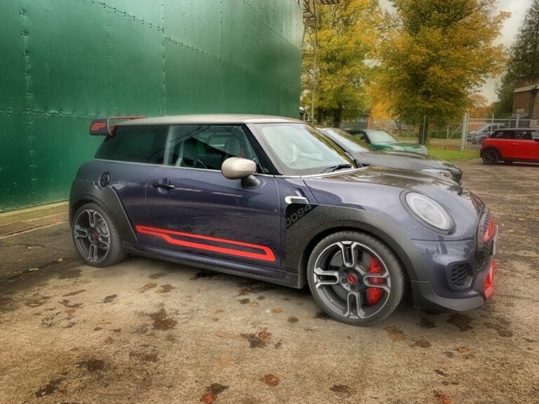 Racing The MINI GP and BMW’s Around Bedford Aerodrome