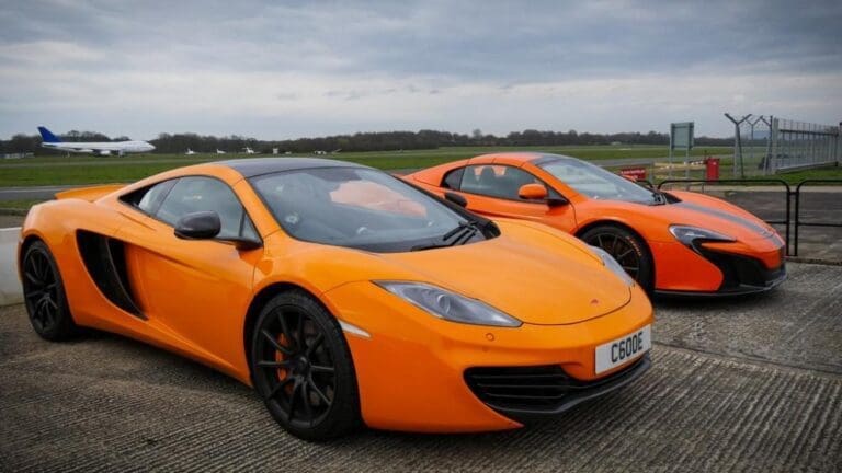 Reep Southern Host McLaren Supercars At Dunsfold Racetrack