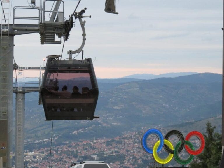 SARAJEVO TURNS DARK PERIODS INTO LIGHT