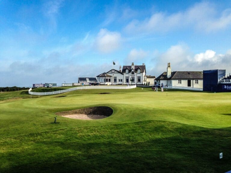 Scottish Open With Ian Poulter Captain of Ballantines Golf Club