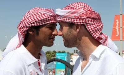 Sir Ben Ainslie Meets Arab Sailor Adil Khalid