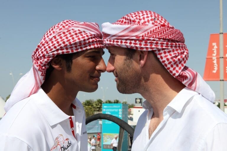 Sir Ben Ainslie Meets Arab Sailor Adil Khalid