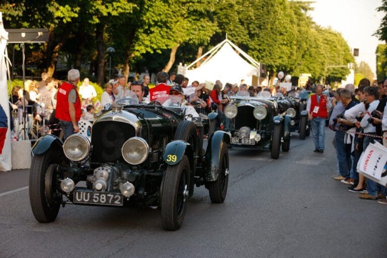 The Mille Miglia in Italy