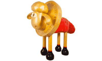 The Royal Mint Sponsors Shaun The Sheep Art Trail In London