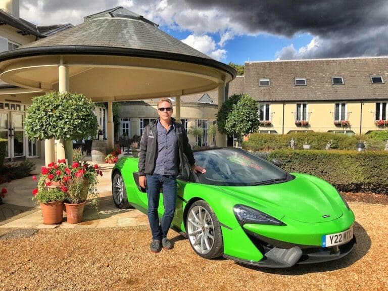 The Vineyard Hotel Berkshire Review McLaren 570S Spider Tour